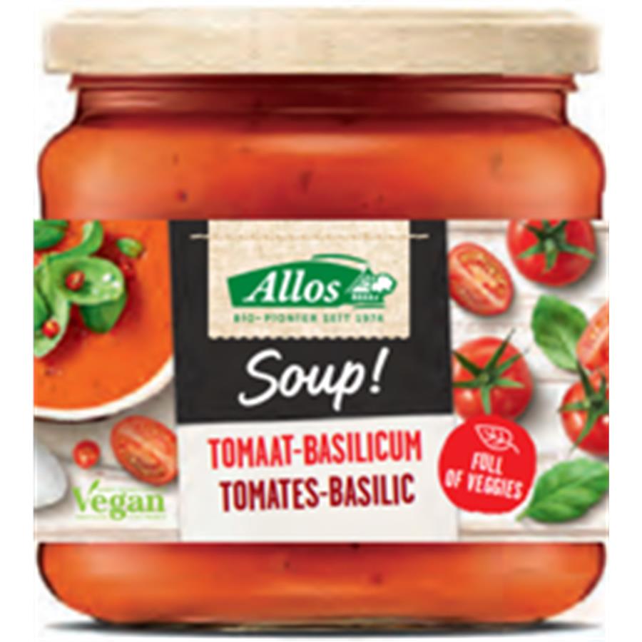 Soupe tomates/basilic - 350 ml - Allos