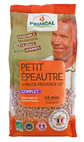Graines de petit épeautre de Haute Provence bio - 500 gr - Priméal