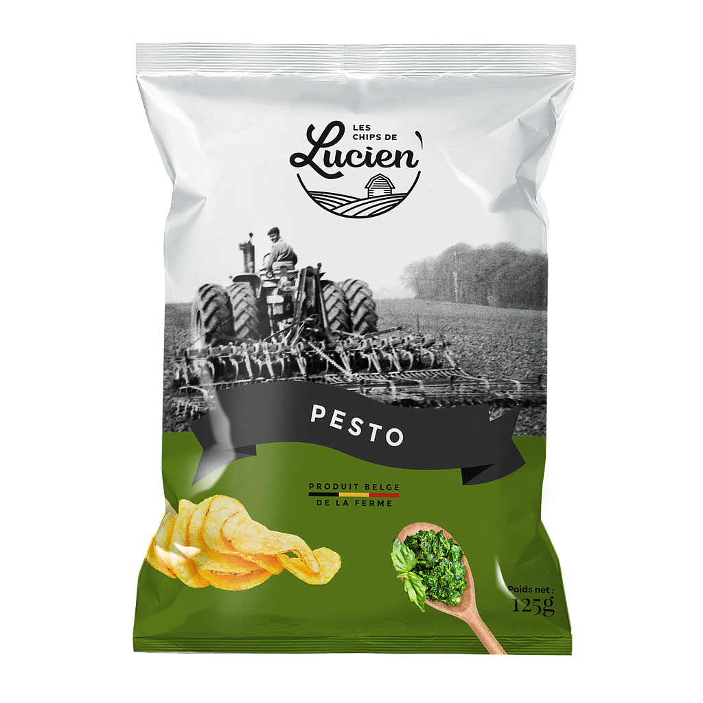 Chips Pesto - 125 gr - Chips de Lucien