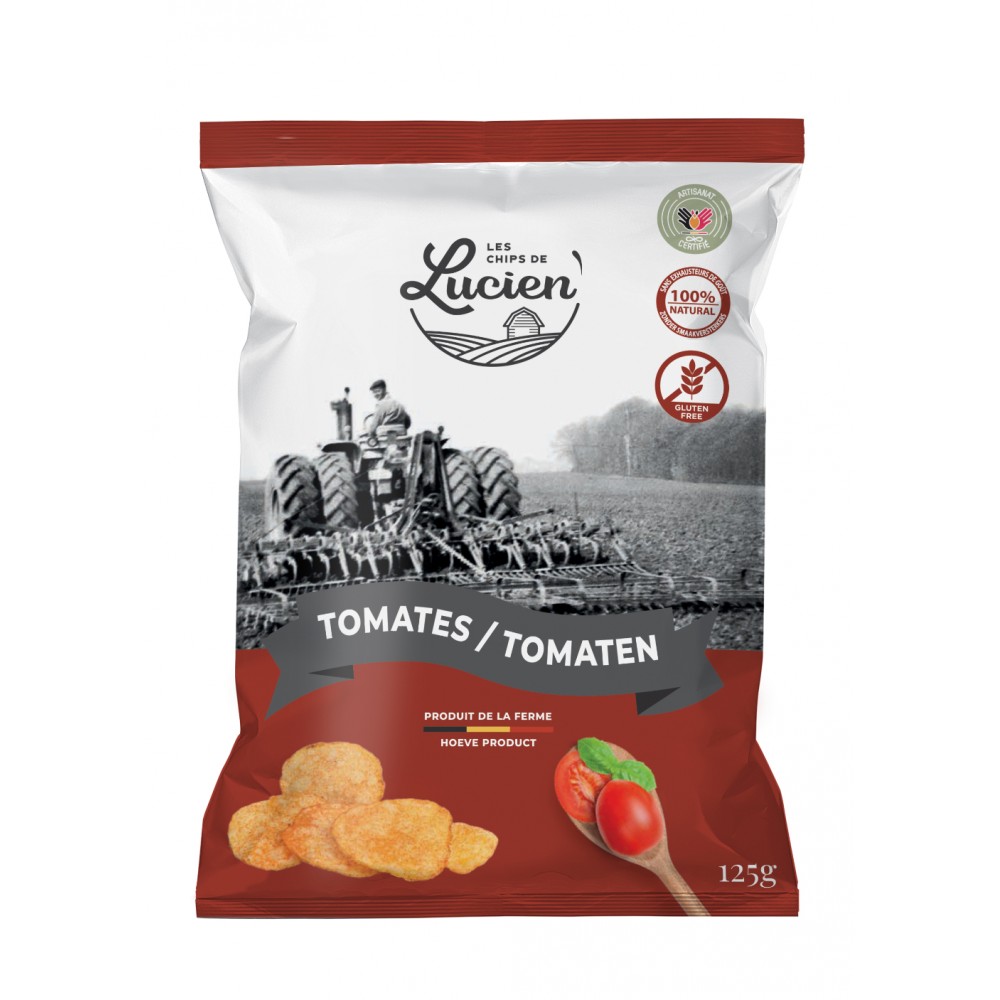 Chips Tomates - 125 gr - Chips de Lucien