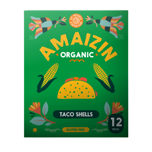 Coquilles à tacos (sans gluten) - 150 gr - Amaizin