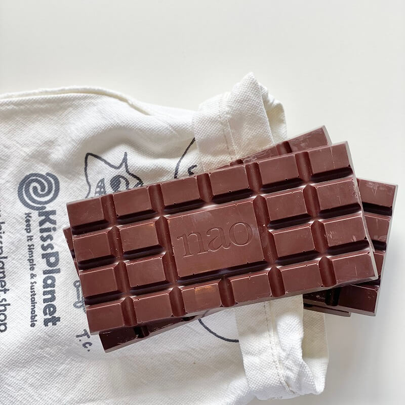 VRAC - Chocolat noir 72% Sao Tome - Tablette de 80 gr - NAO