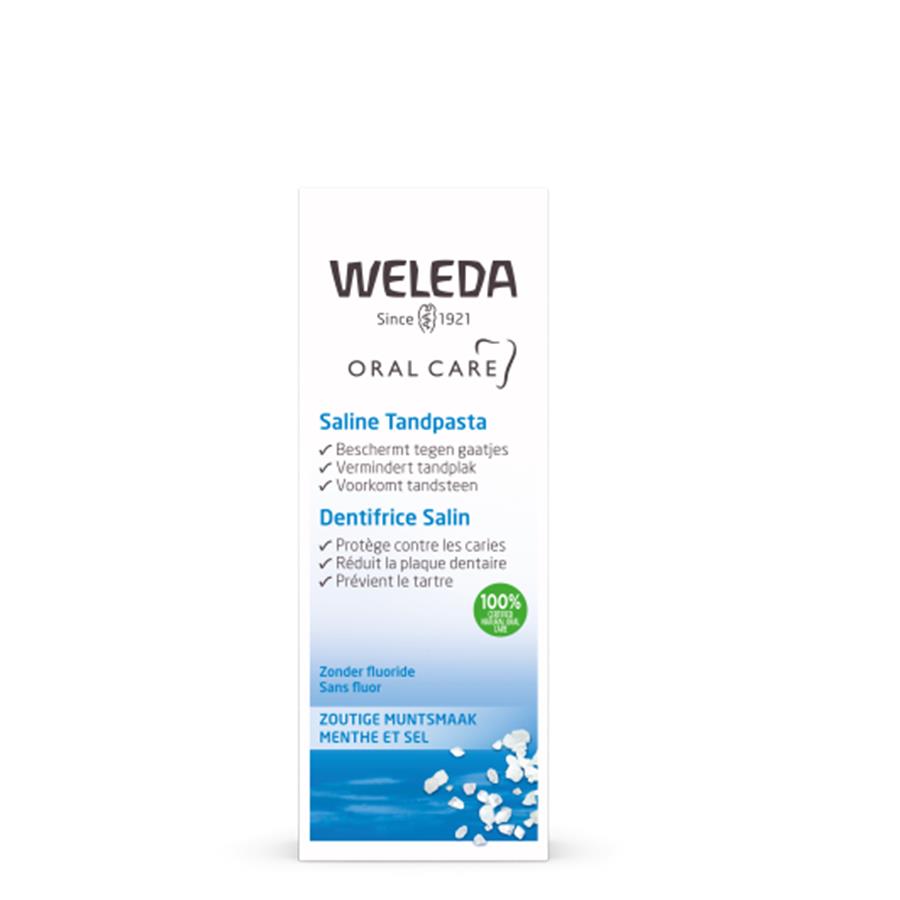 Dentifrice saline (bleu) - 75 ml - Weleda