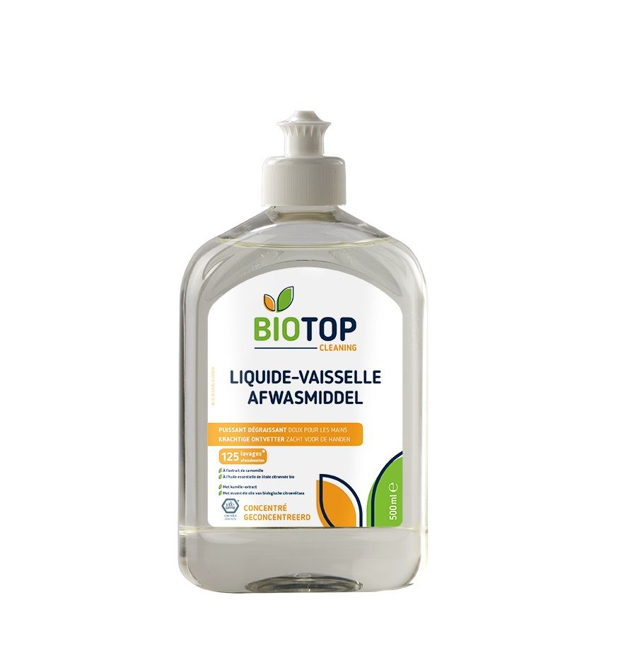 Liquide-vaisselle concentré camomille - 500 ml - BioTop