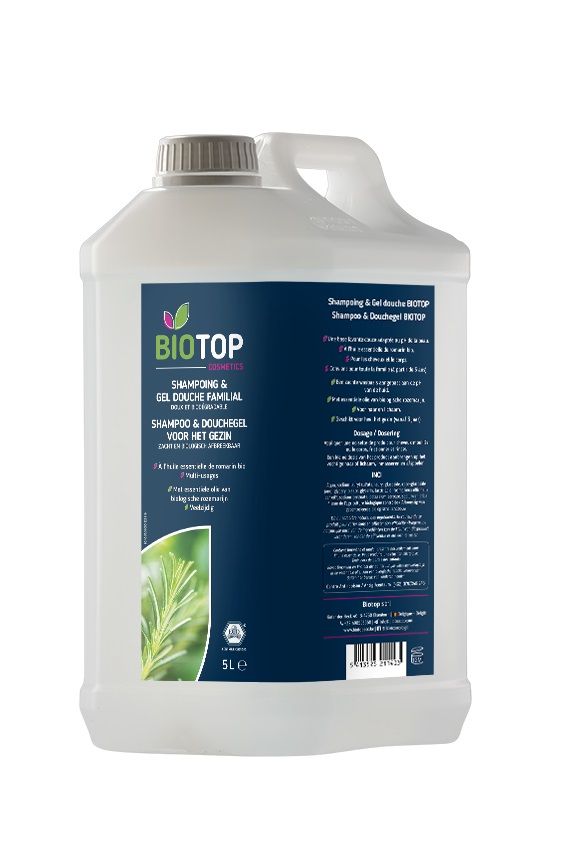 Vrac - Shampooing gel douche huile essentielle romarin - BioTop