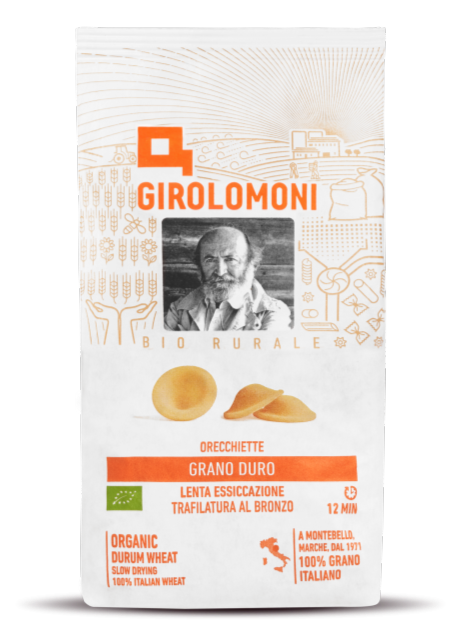 Orecchiette Grano Duro pâtes - 500g - Girolomoni