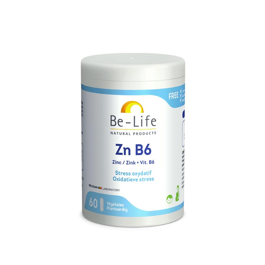 Zinc + Vit. B6 - 60 gel. - Be-life