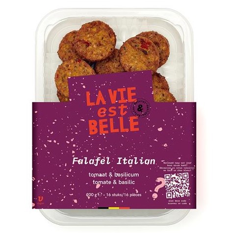 Falafel italien (tomate &amp; basilic) - 200 g - La vie est belle