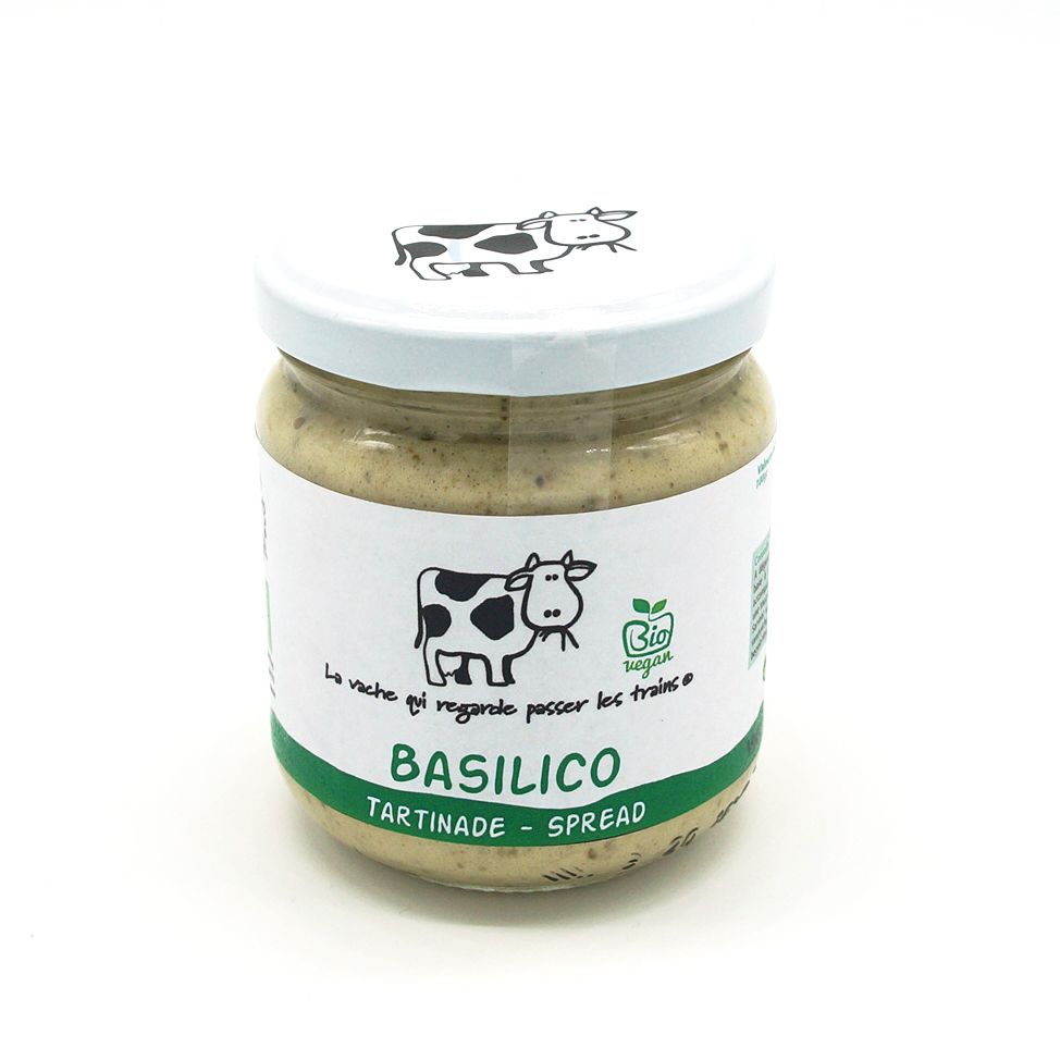 Tartinade basilico bio - 200 ml - La Vache