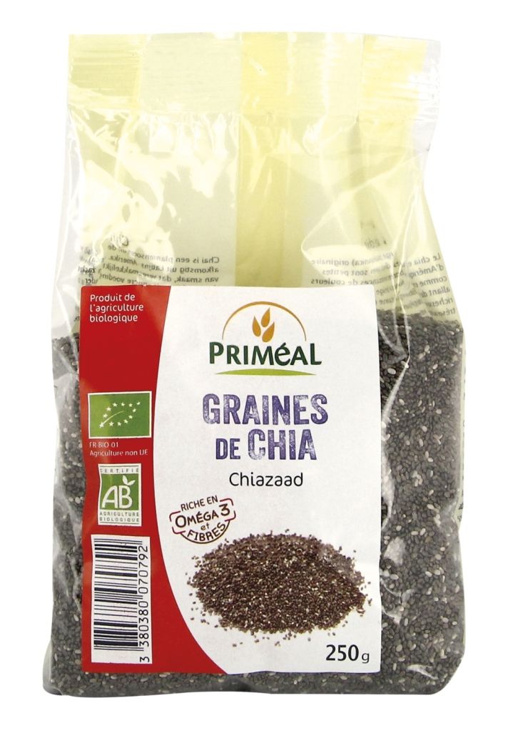 Graines de chia bio - 250 gr - Priméal