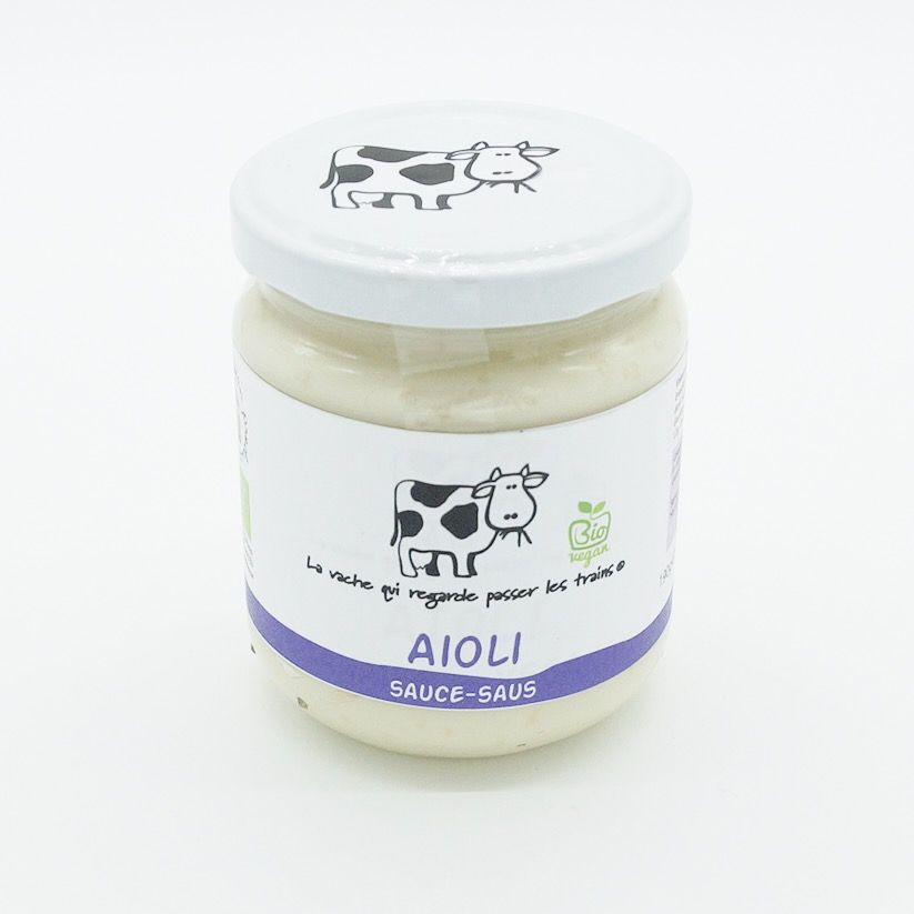 Sauce aïoli bio - 200 ml - La Vache