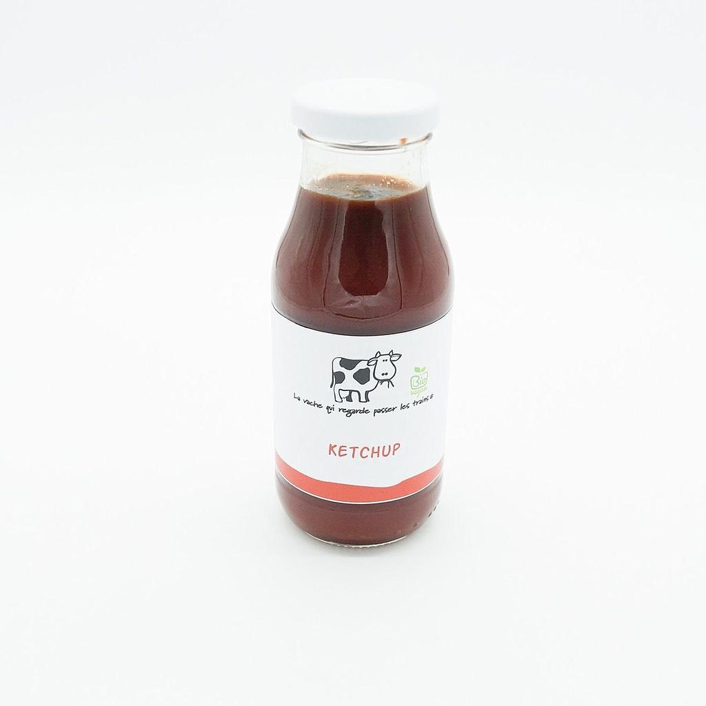 Ketchup aux tomates bio - 263 ml - La Vache