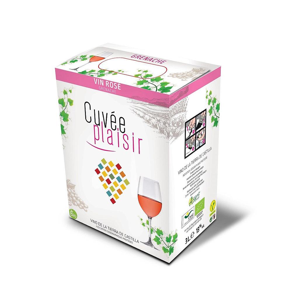 Cubi Cuvée plaisir vin rosé Grenache - 3 L