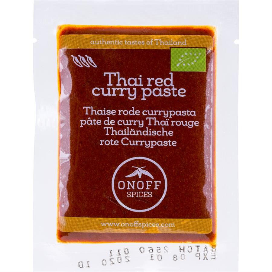 Pâte de Curry Rouge - 50 gr - Onoff